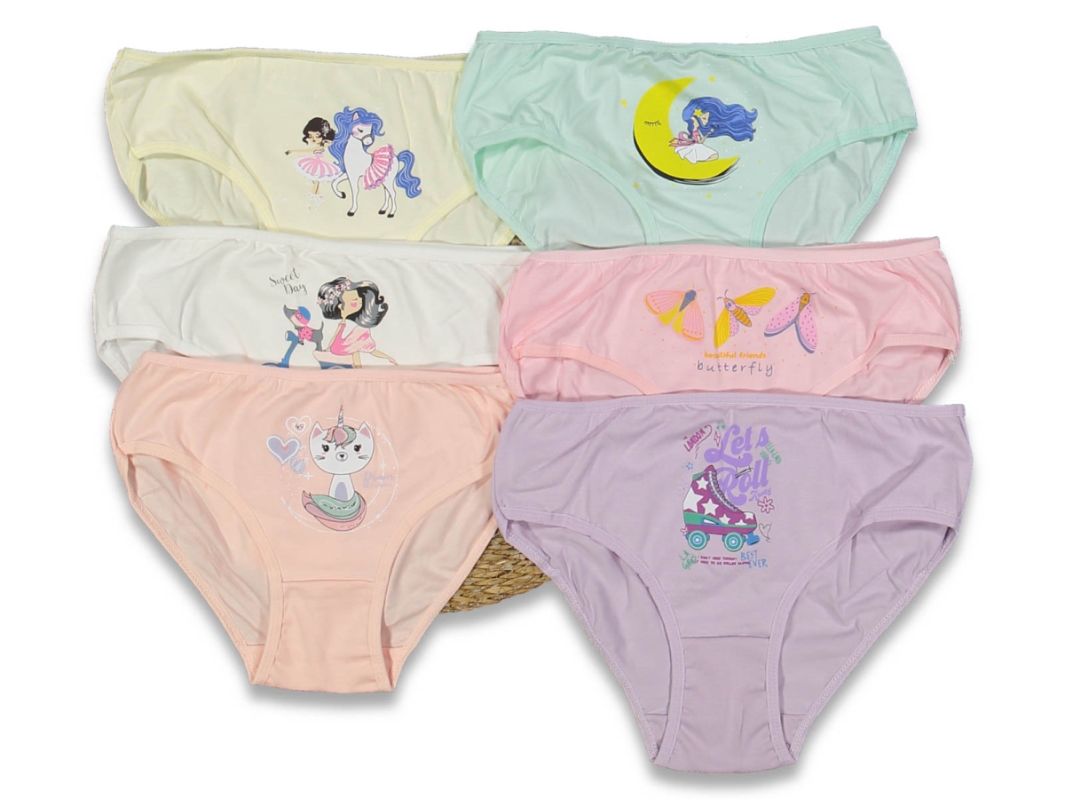 KIZ 14/15 YAŞ BASKILI GARSON SLİP