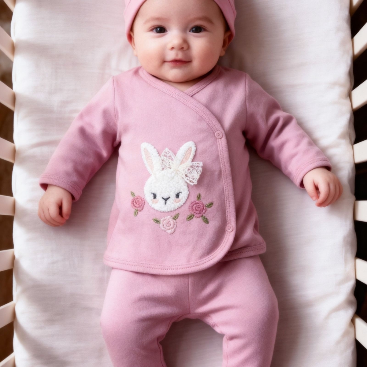 KIZ 1/6 AY FİYONKLU TAVŞAN TAKIM