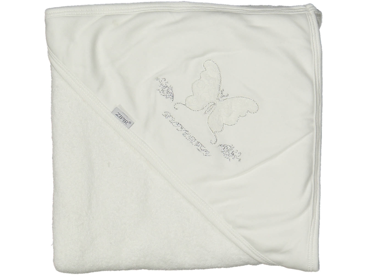 KIZ 1/6 AY KELEBEK NAKIŞLI HAVLU SİLGİ