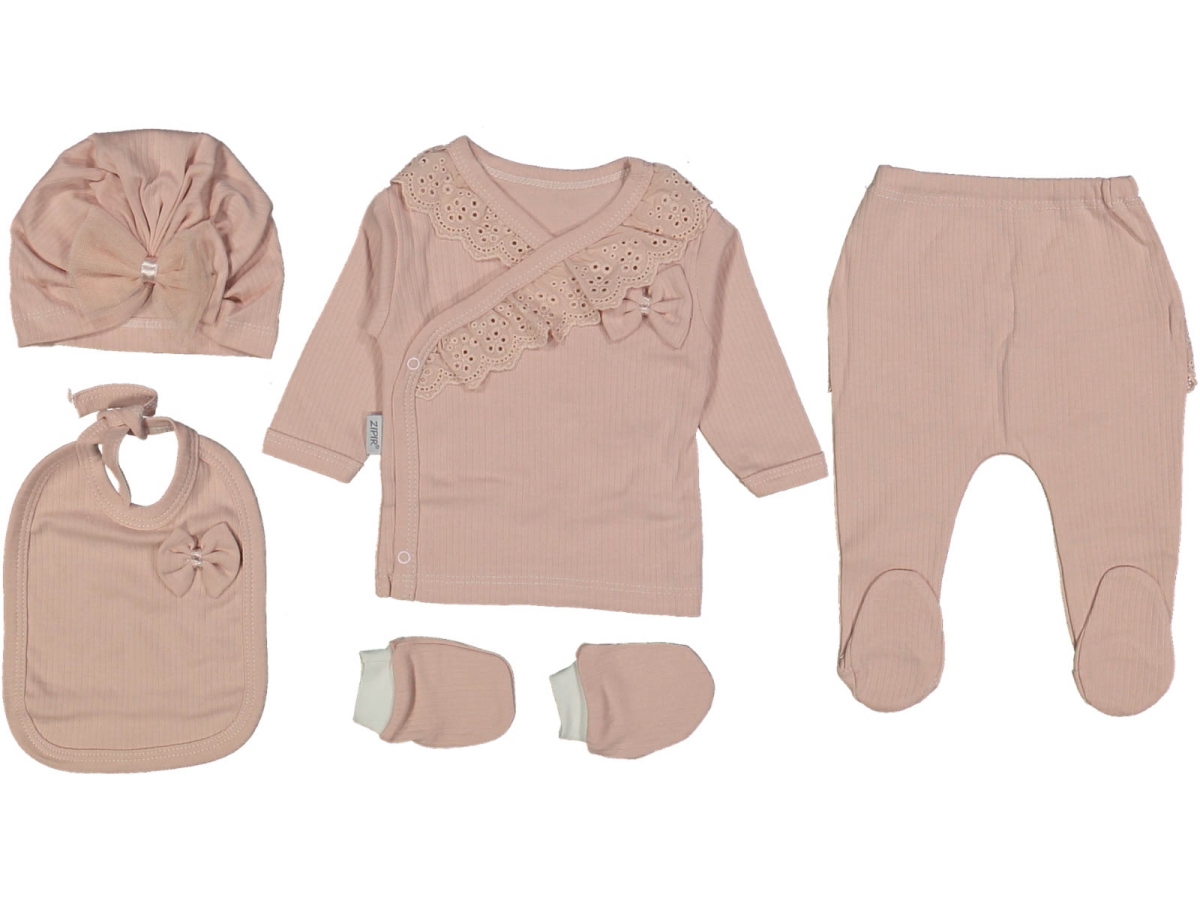 KIZ 1/6 AY RAPORLU FİSTOLU 5Lİ ZIBIN SET