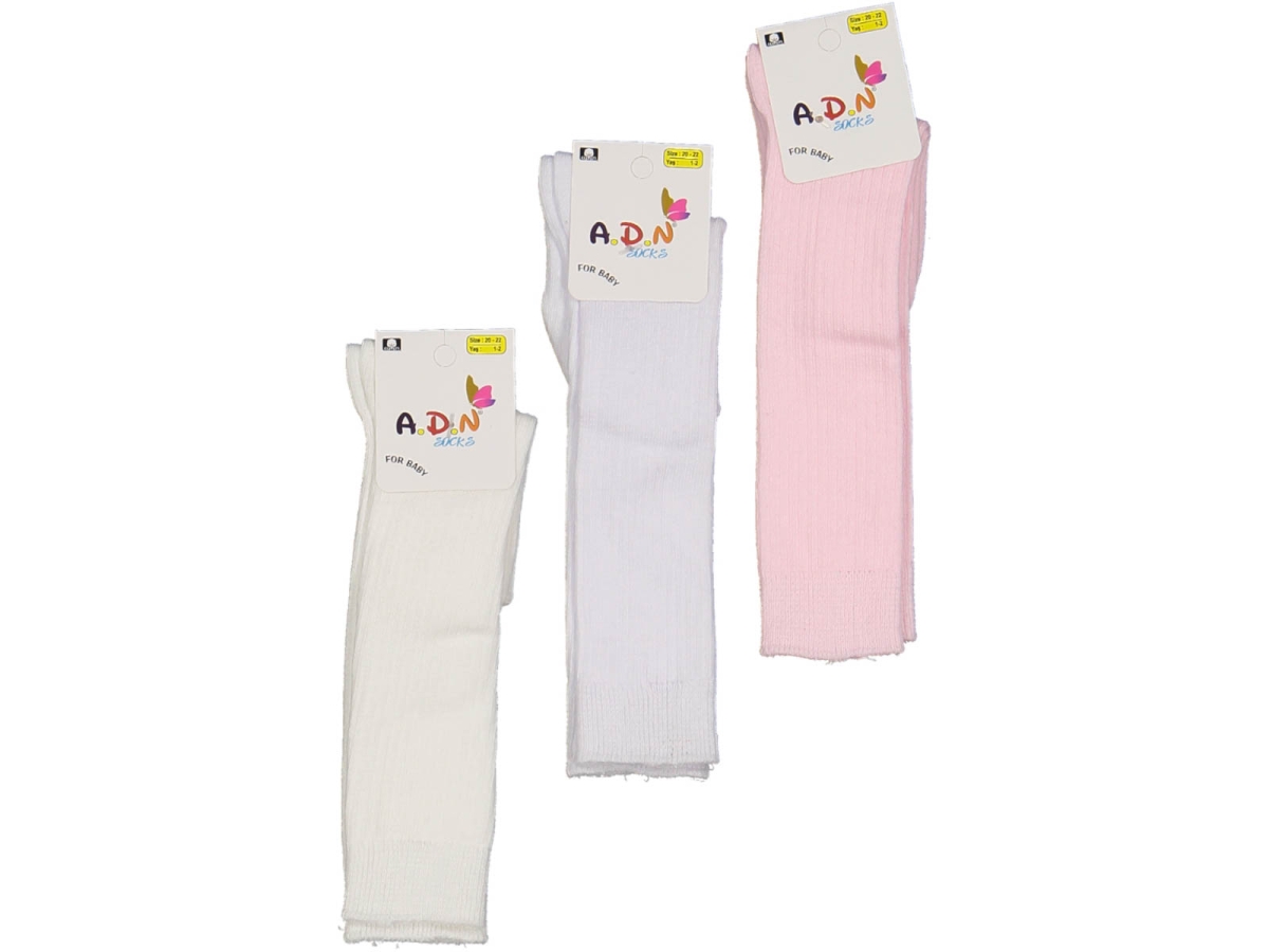 KIZ 1/9 AY DİZALTI ÇORAP