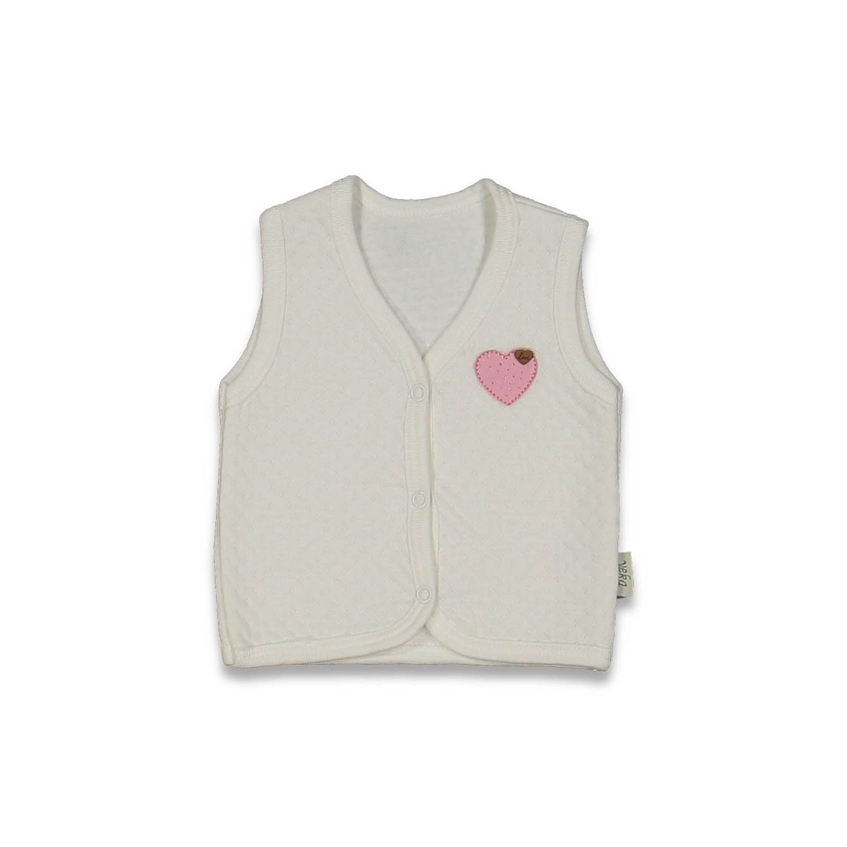 KIZ 1/9 AY KALPLİ KAPİTONE TEK KAT YELEK