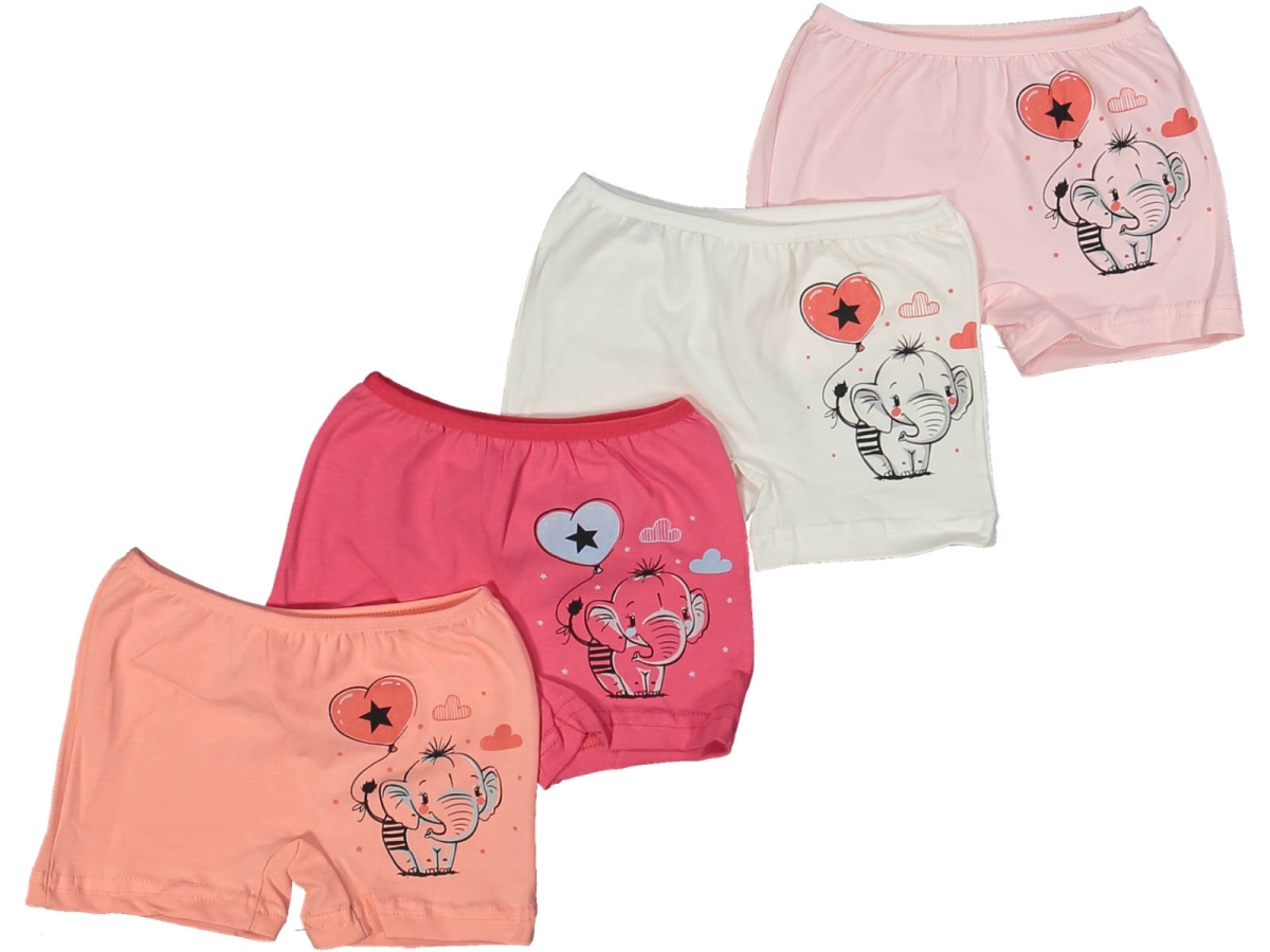 KIZ 2/3  YAŞ KARIŞIK BASKILI BOXER