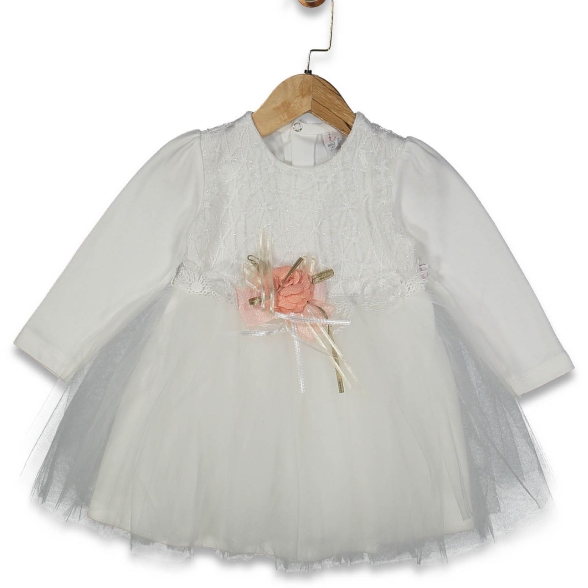 KIZ 2/4 YAŞ 2-3-4 ÖN ROBASI SEDEF YILDIZLI ELBİSE