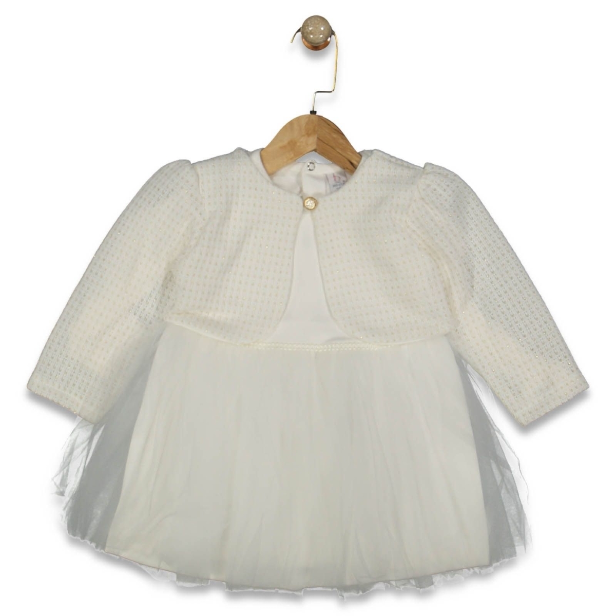 KIZ 2/4 YAŞ SİM KIRÇILLI HIRKALI ELBİSE