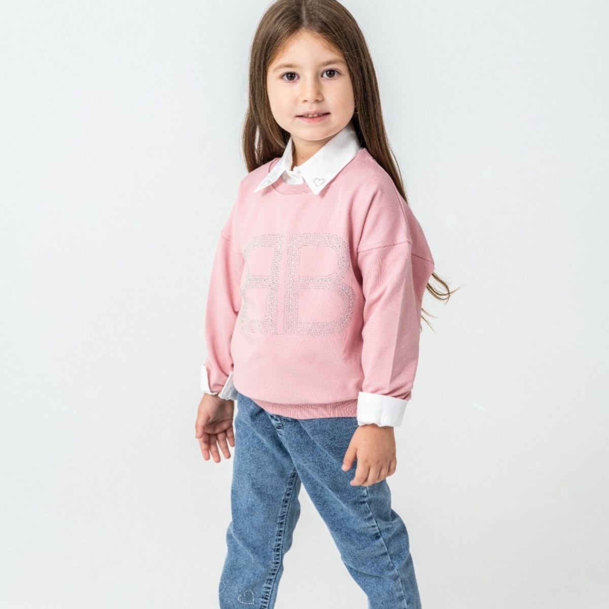 KIZ 2/5 YAŞ BB TAŞLI ÜÇLÜ TAKIM