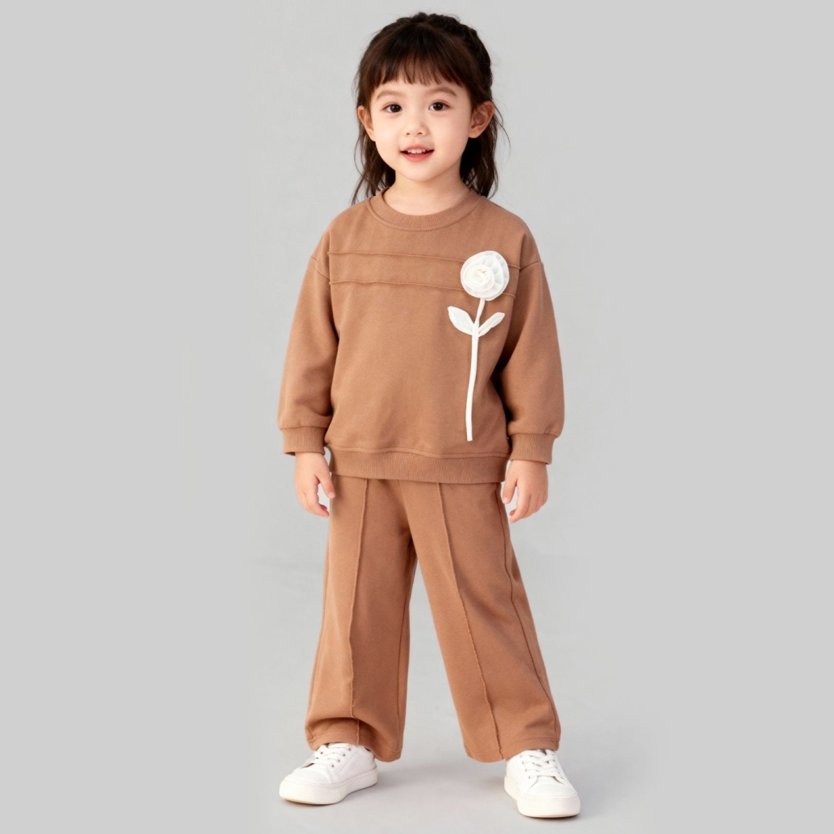 KIZ 2/5 YAŞ  BEYAZGÜL İKİ İP TAKIM