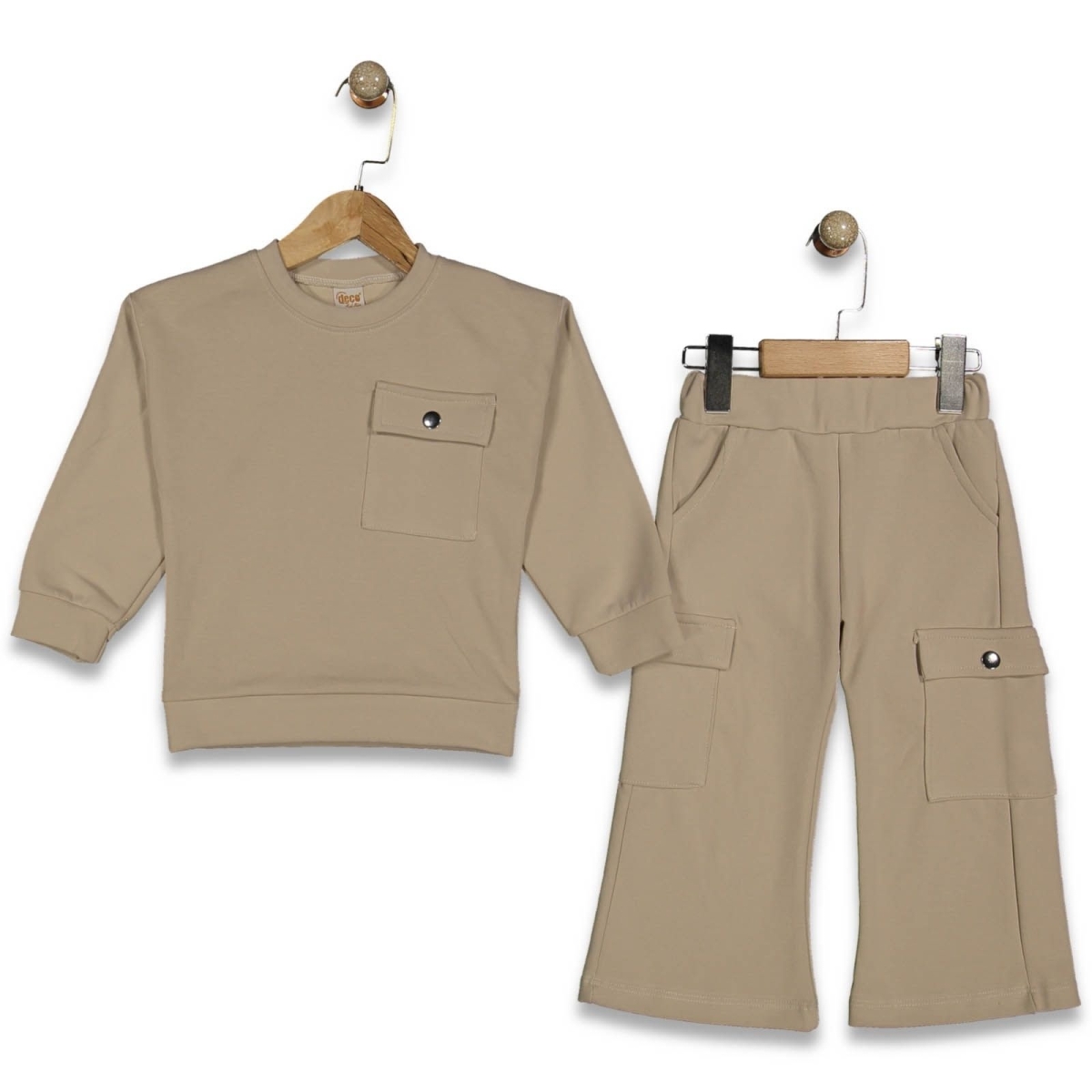 KIZ 2/5 YAŞ CEPLİ OYSHO TAKIM