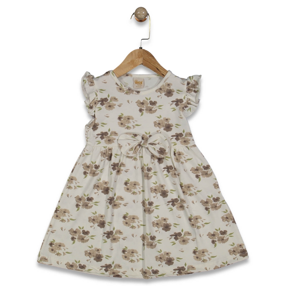 KIZ 2/5 YAŞ ÇİÇEK DESENLİ ELBİSE