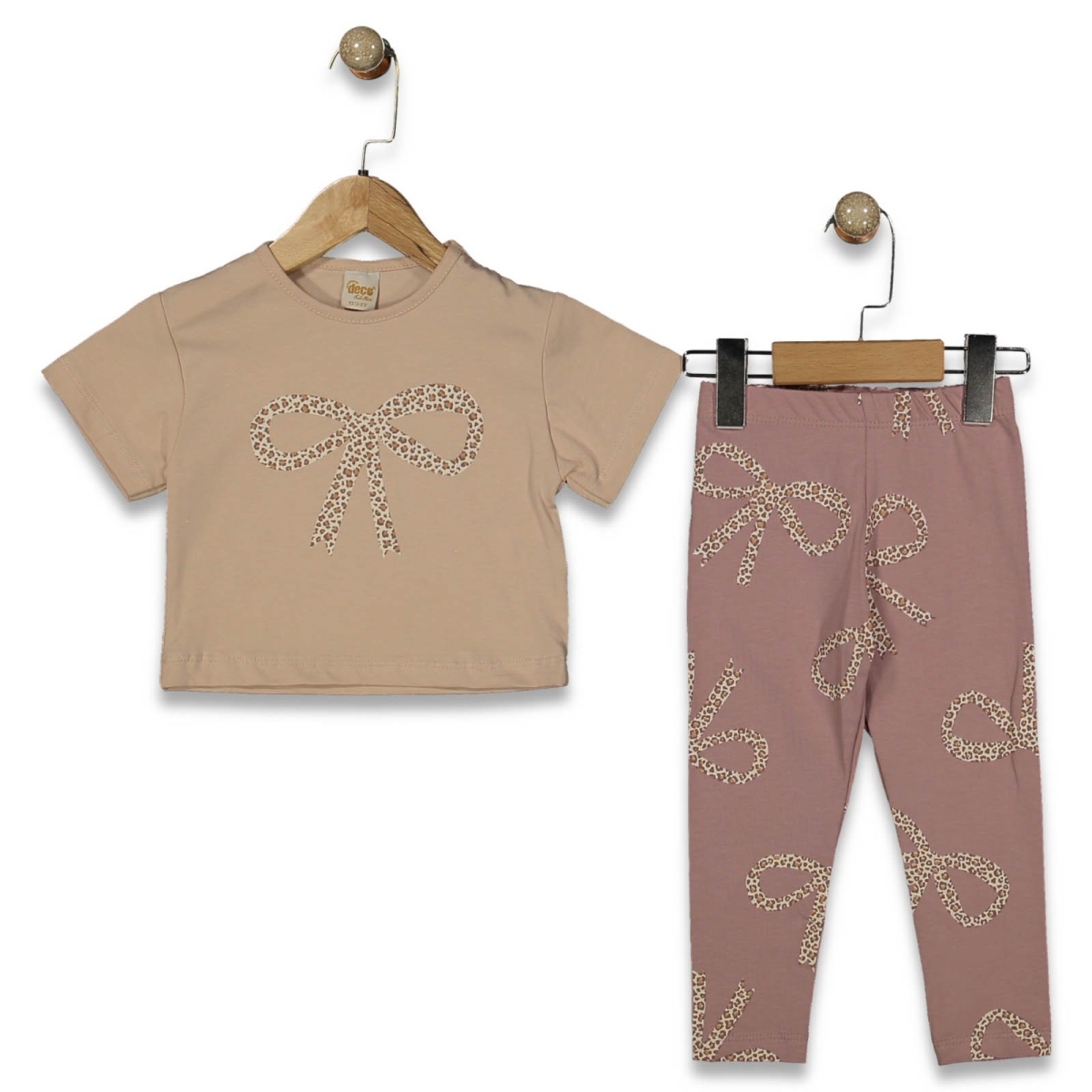 KIZ 2/5 YAŞ KURDALE BASKILI TAYTLI TAKIM