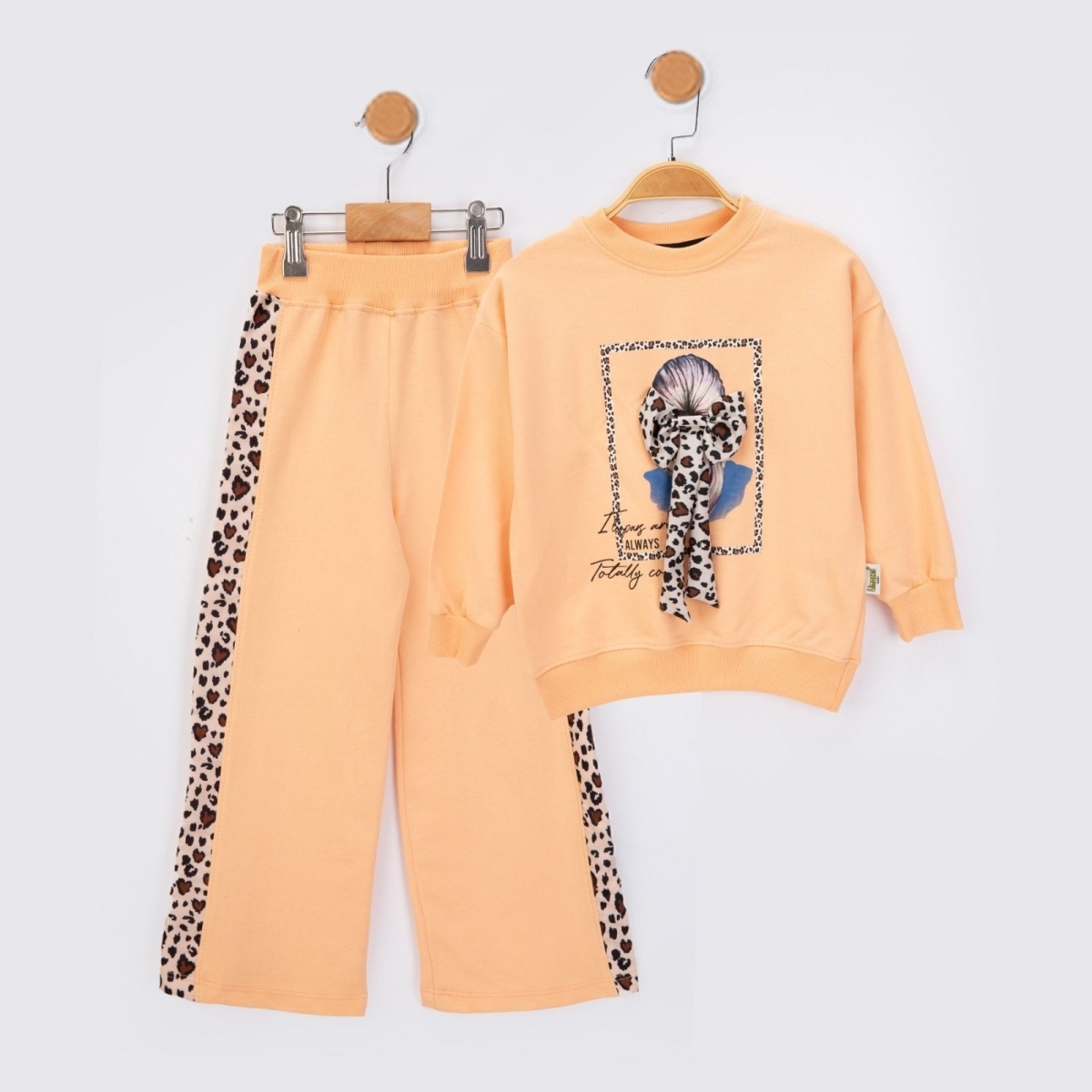 KIZ 2/5 YAŞ LEOPAR TOKALI 2 İP TAKIM