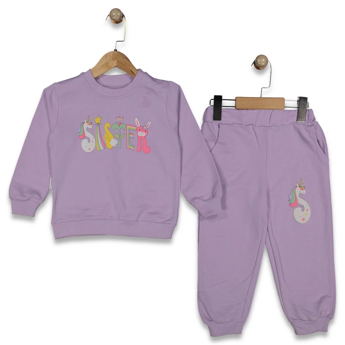 KIZ 2/5 YAŞ SİSTER İKİLİ TAKIM