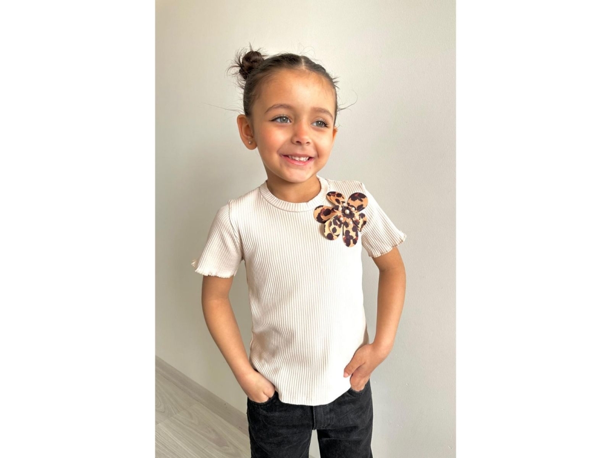 KIZ 2/6 YAŞ LEOPAR PAPATYALI BADİ