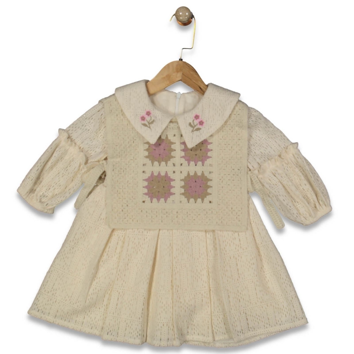 KIZ 2/6 YAŞ ÖNLÜKLÜ PİLELİ ELBİSE