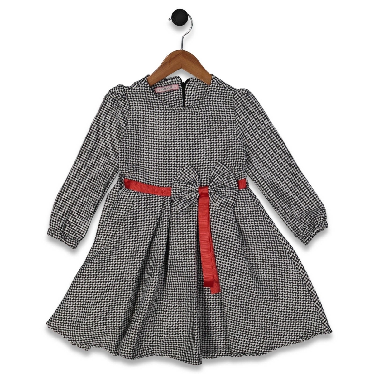 KIZ 2/6 YAŞ PİLELİ KAZ AYAĞI ELBİSE