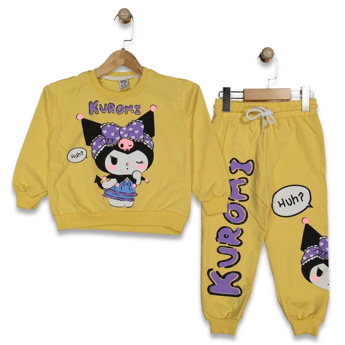 KIZ 3/10 YAŞ Hİ BASKILI TAKIM