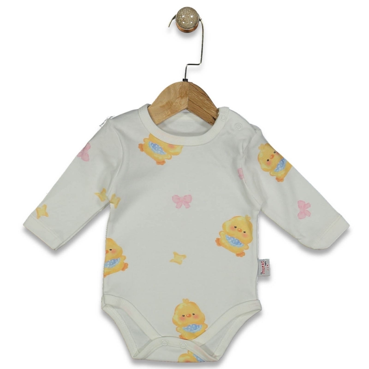 KIZ 3/12 AY CİVCİVLİ FİYONK BASKILI BADİ