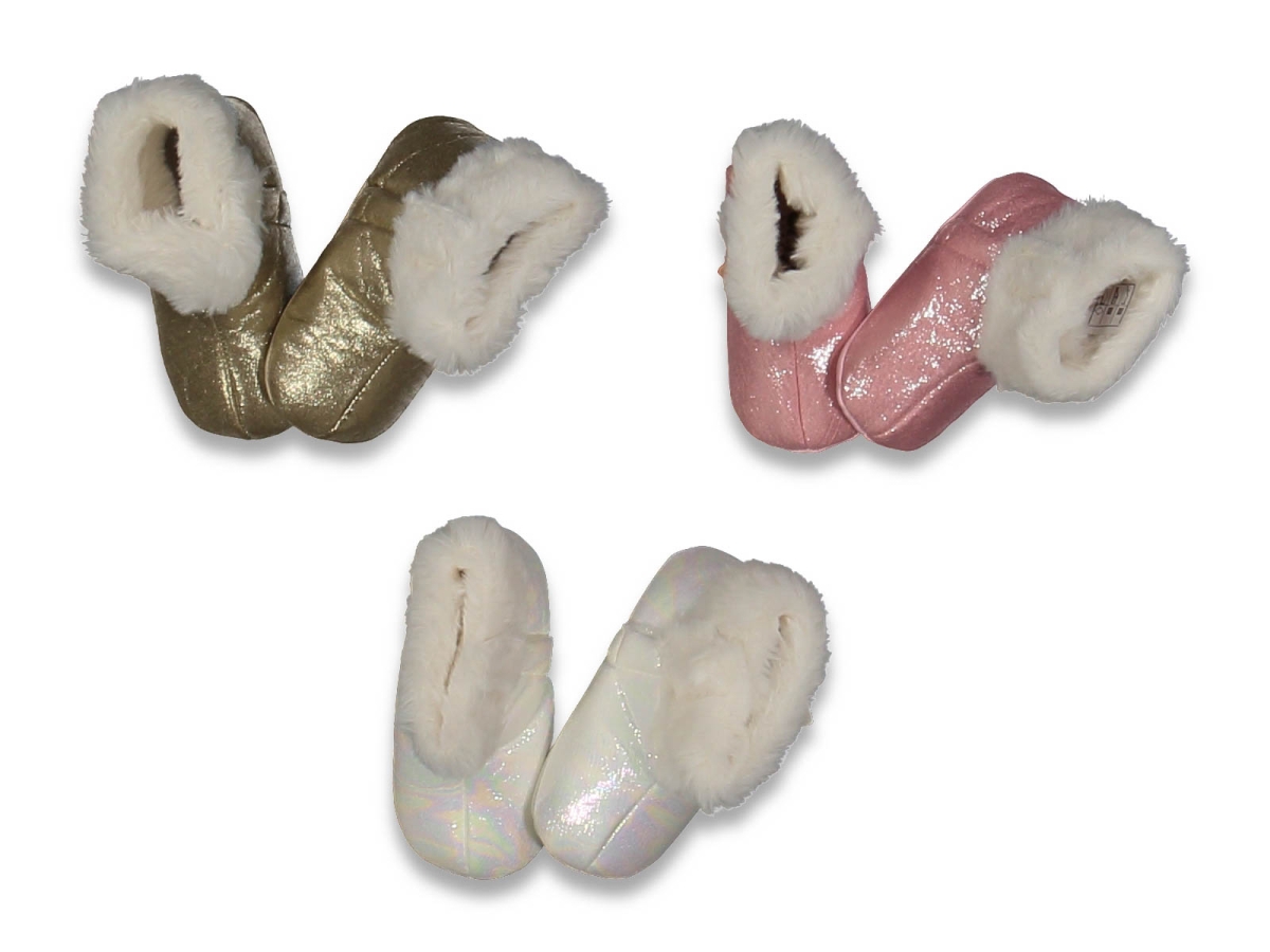 KIZ 3/12 AY FİYONKLU TÜYLÜ BOT