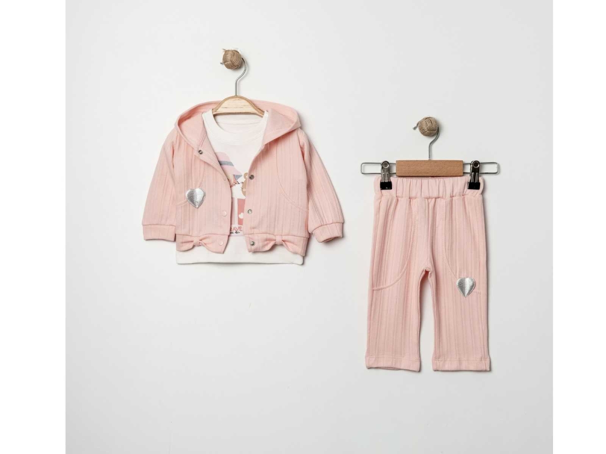 KIZ 3/12 AY KALPLİ 3 LU TAKIM 