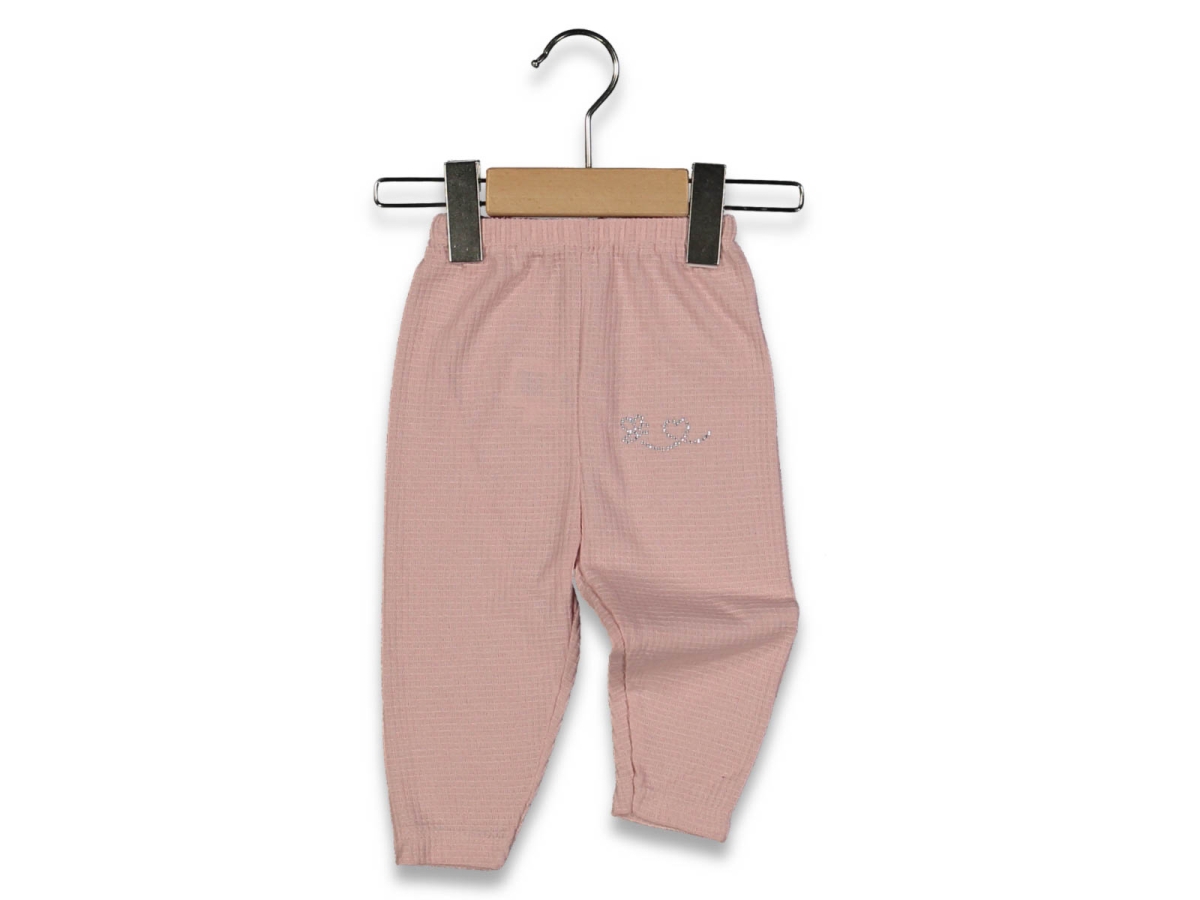 KIZ 3/12 AY KELEBEKLİ ÇORAPLI PAMUK TEK ALT