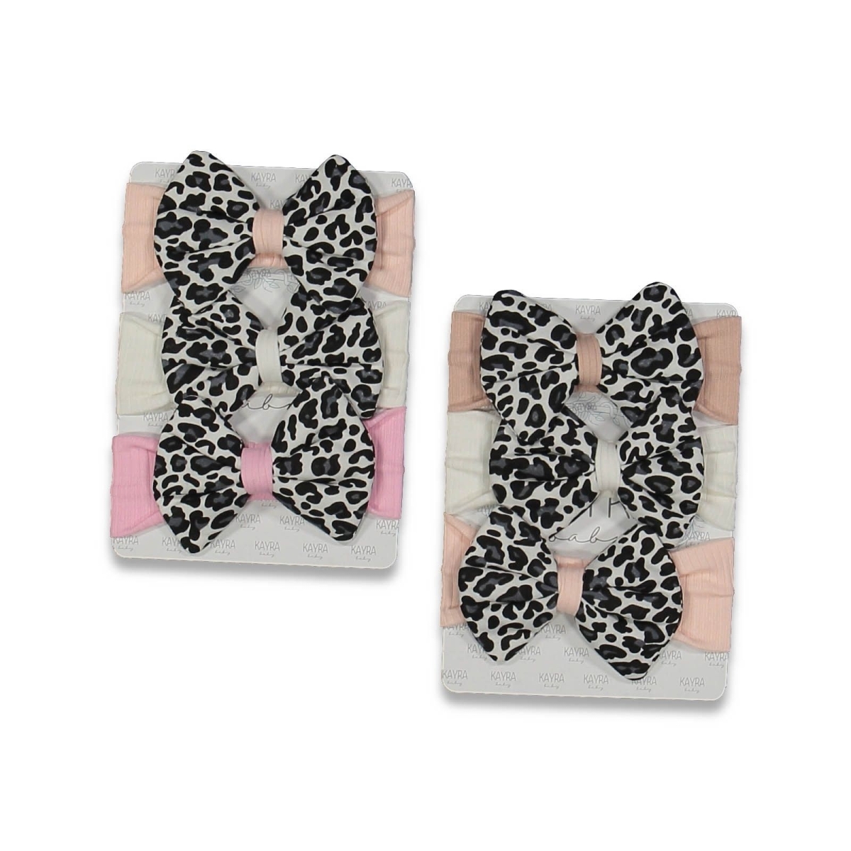 KIZ 3/18 AY RAPORLU LEOPARLI SAÇBANDI