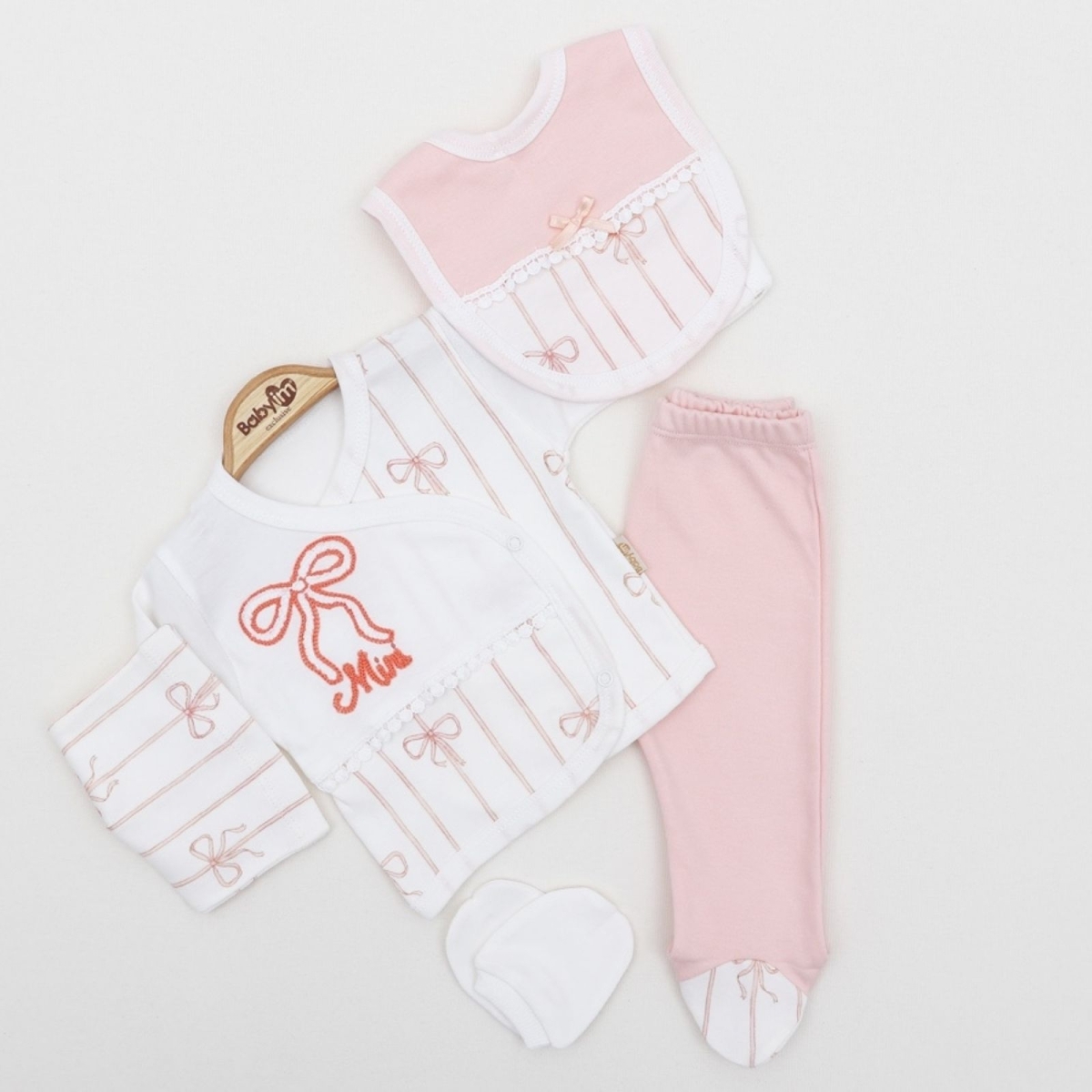 KIZ 3/3 AY FİYONKLU 5Lİ ZIBIN TAKIM