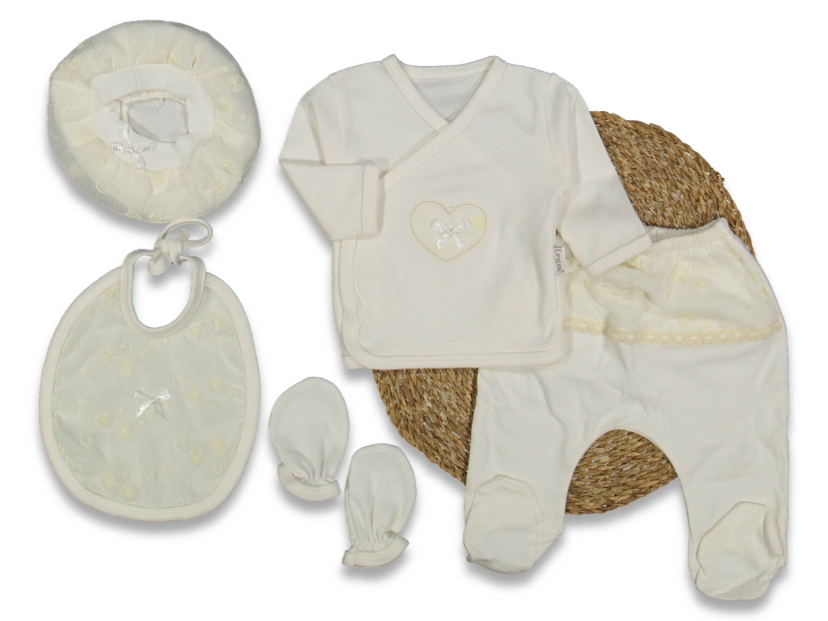 KIZ 3/3 AY KALPLİ 5 PARÇA ZIBIN SETİ