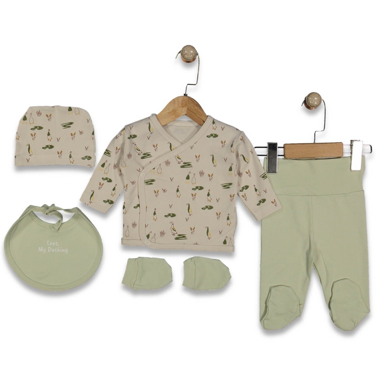 KIZ 3/3 AY LOVE MY DUCKİNG 5Lİ HASTENE ÇIKIŞI