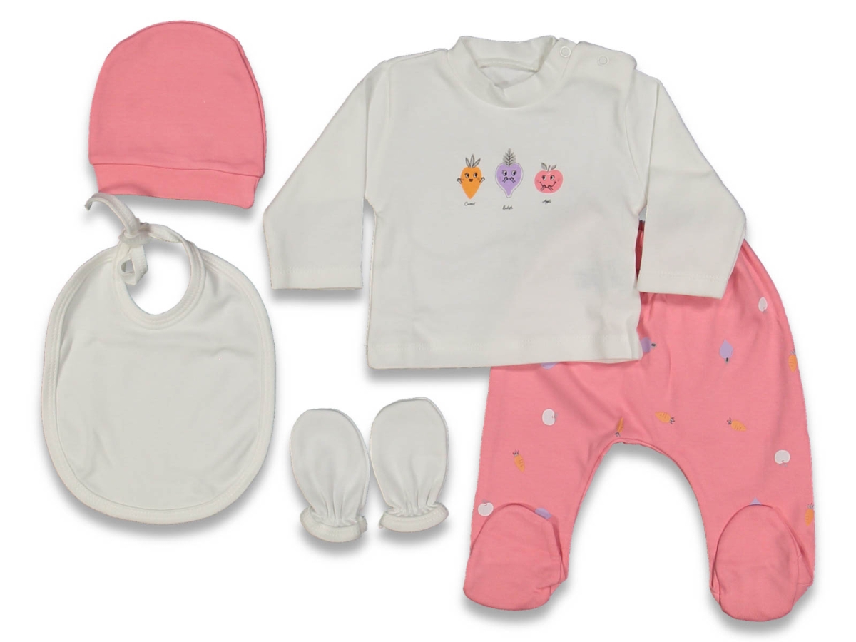 KIZ 3/3 AY MEYVELİ 5 Lİ ZIBIN SET