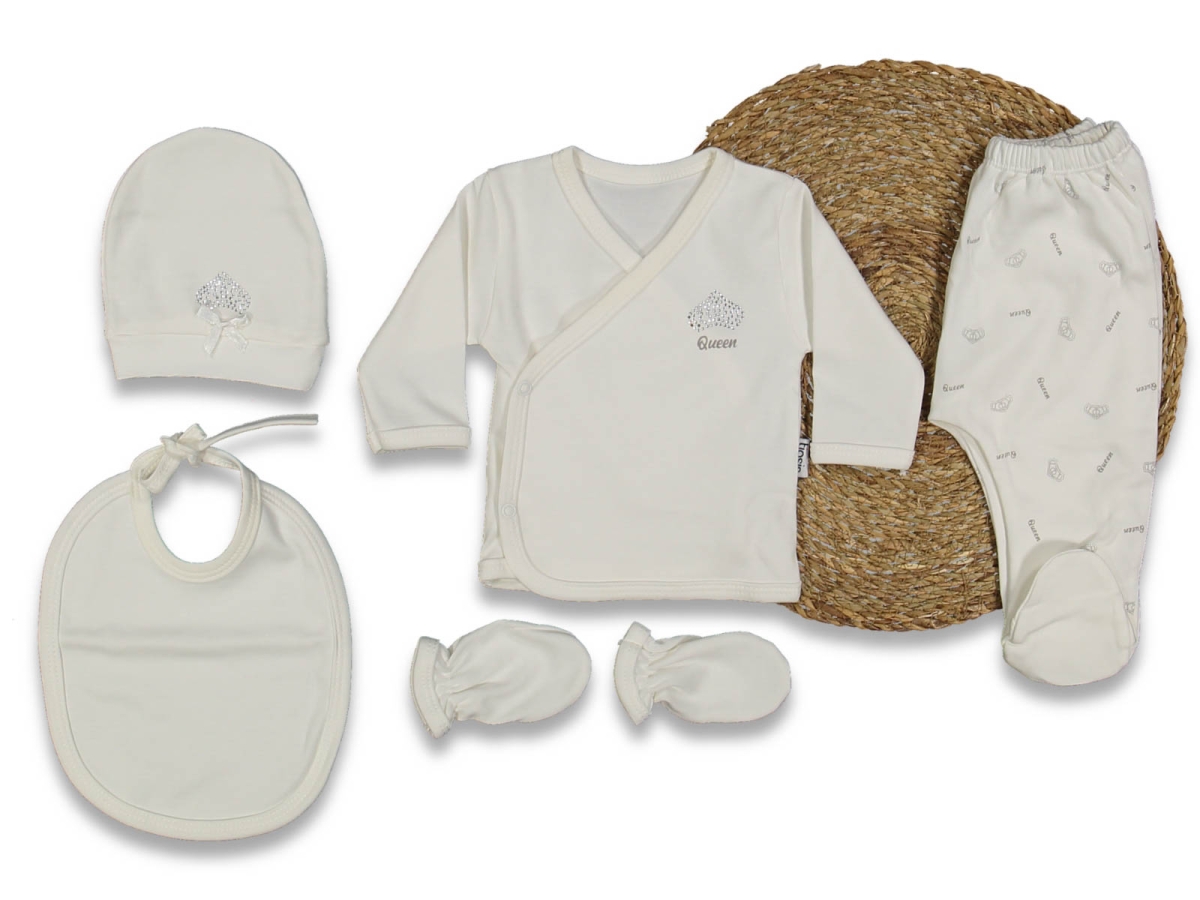 KIZ 3/3 AY QUEEN 5 Lİ ZIBIN SET 