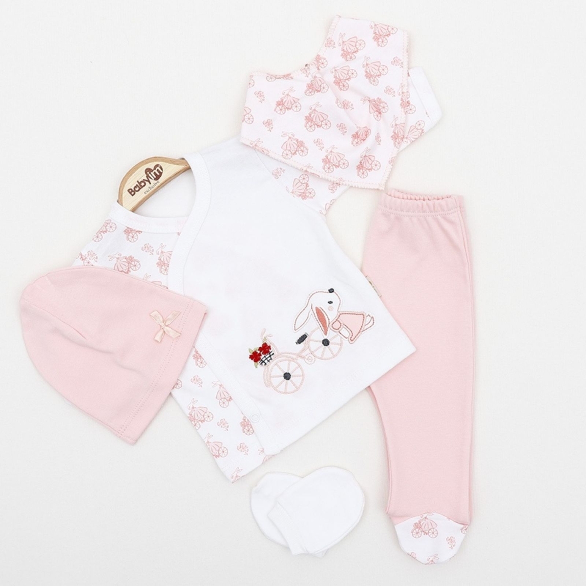 KIZ 3/3 AY TAVŞANLI 5Lİ ZIBIN TAKIM