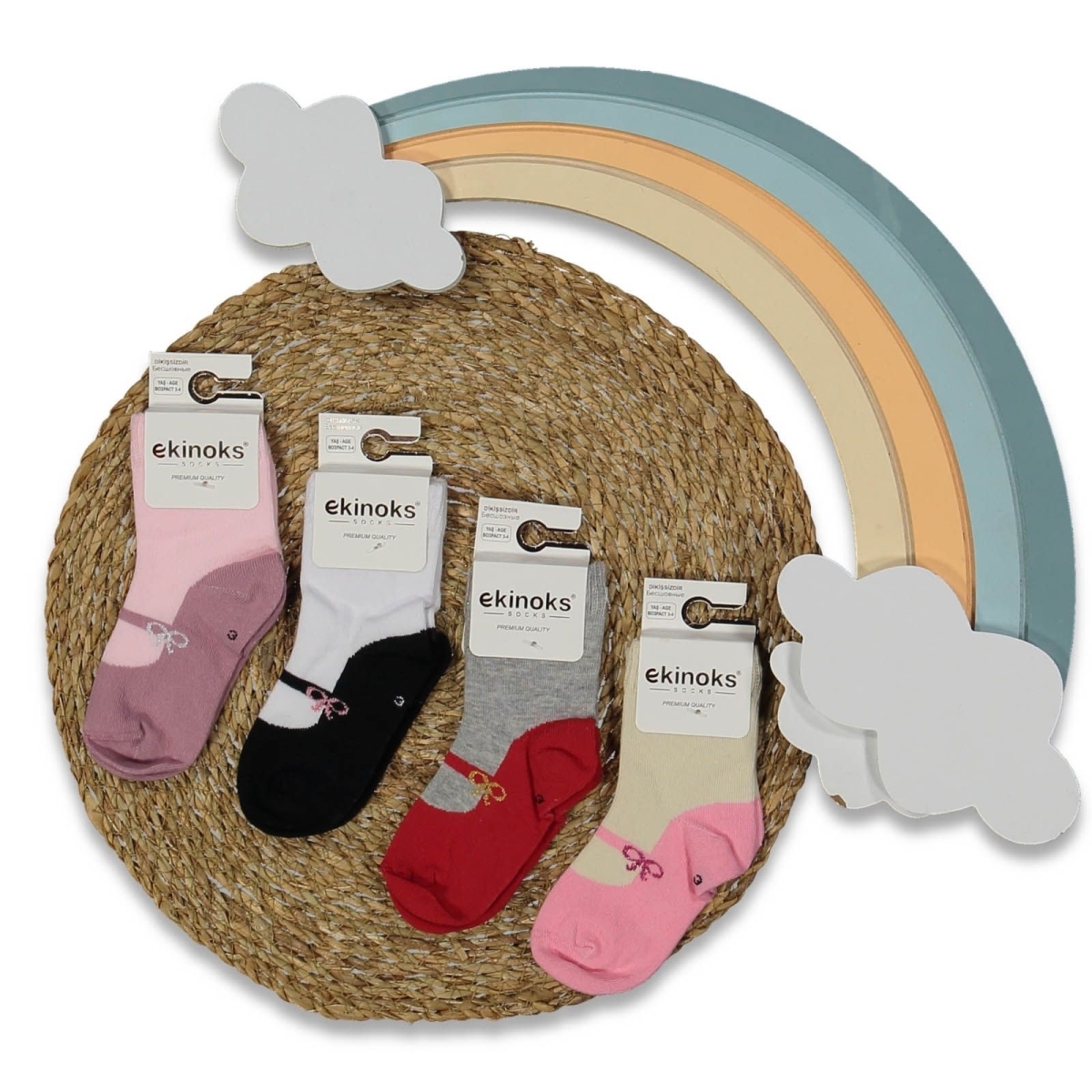 KIZ 3/3 YAŞ 12'Lİ NADYA DESEN KIZ BEBE MEVSİMLİK S