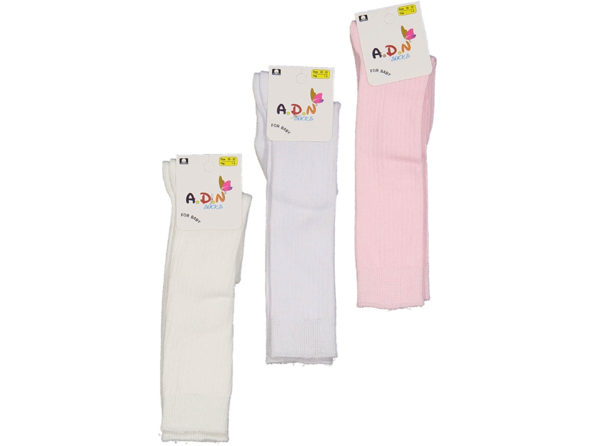 KIZ 3/4 YAŞ DİZALTI ÇORAP