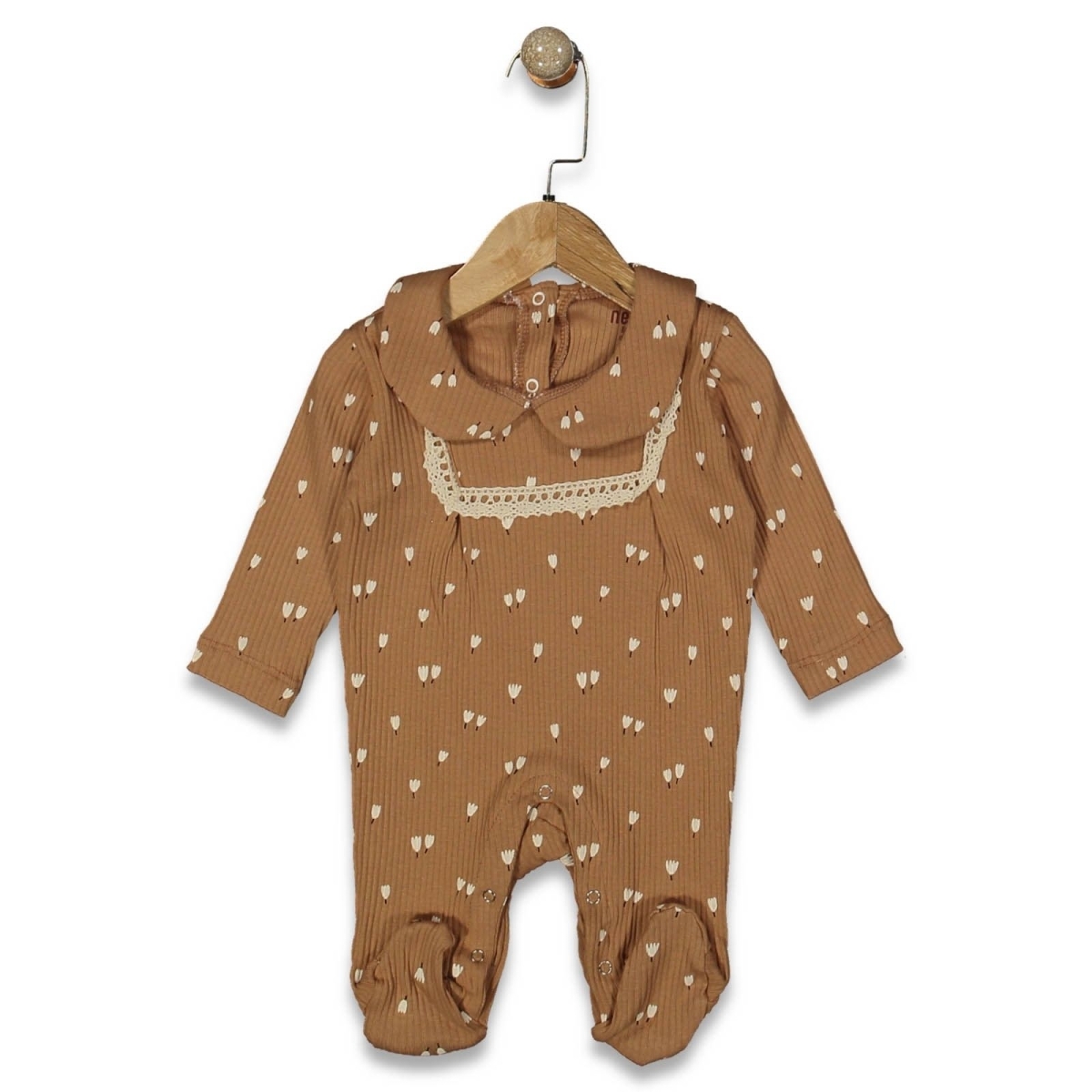 KIZ 3/6 AY CHİC GİRL ÇİÇEK DESENLİ TULUM