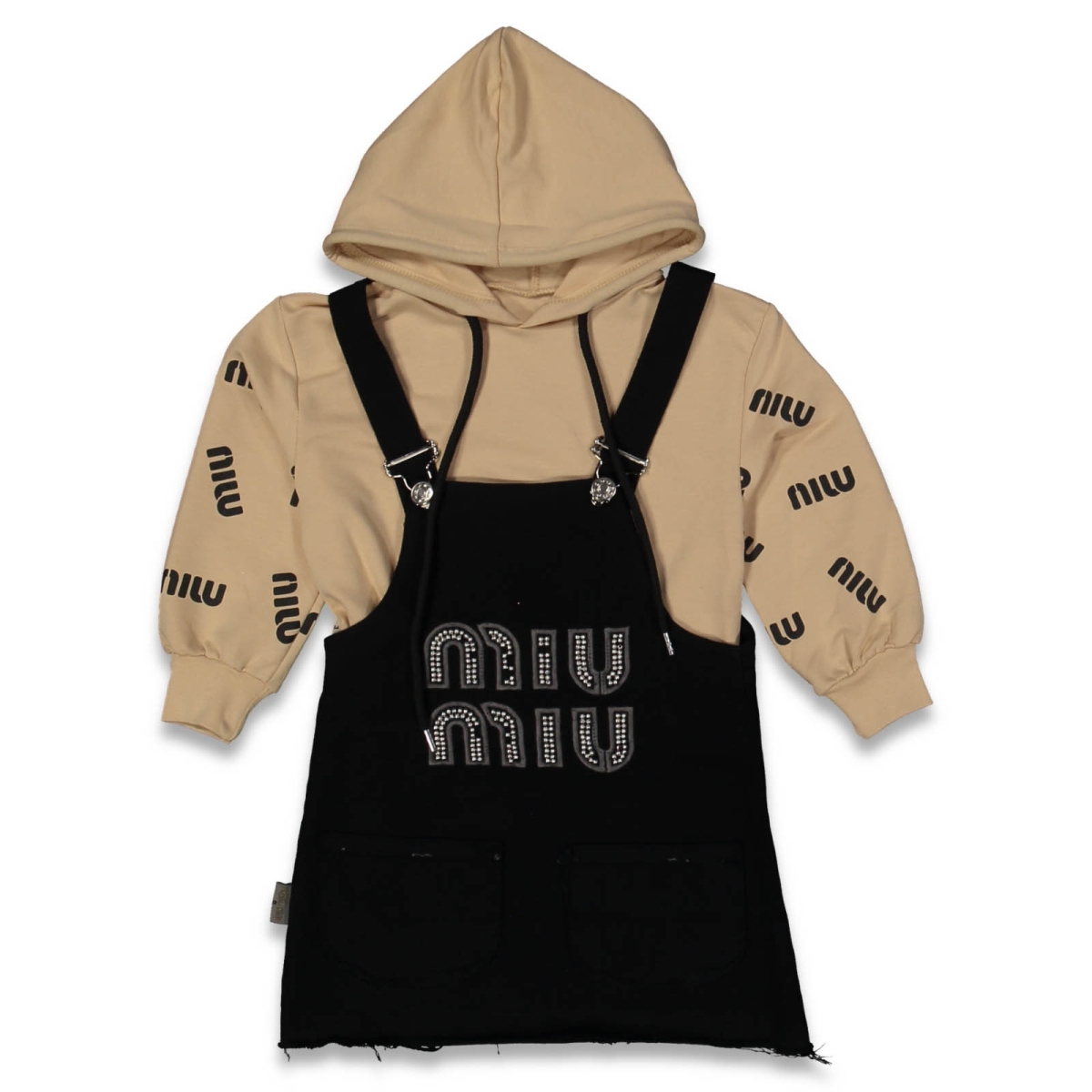 KIZ 3/6 YAŞ TAŞLI MIU SLOPETLİ