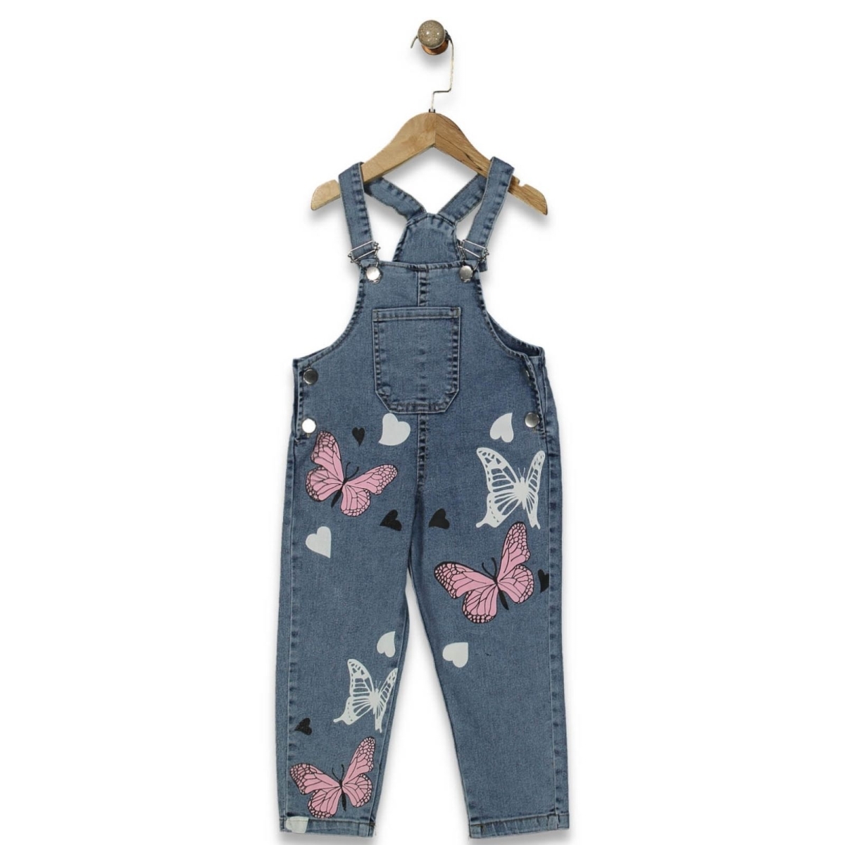 KIZ 3/7 YAŞ KELEBEK BASKILI SLOPET