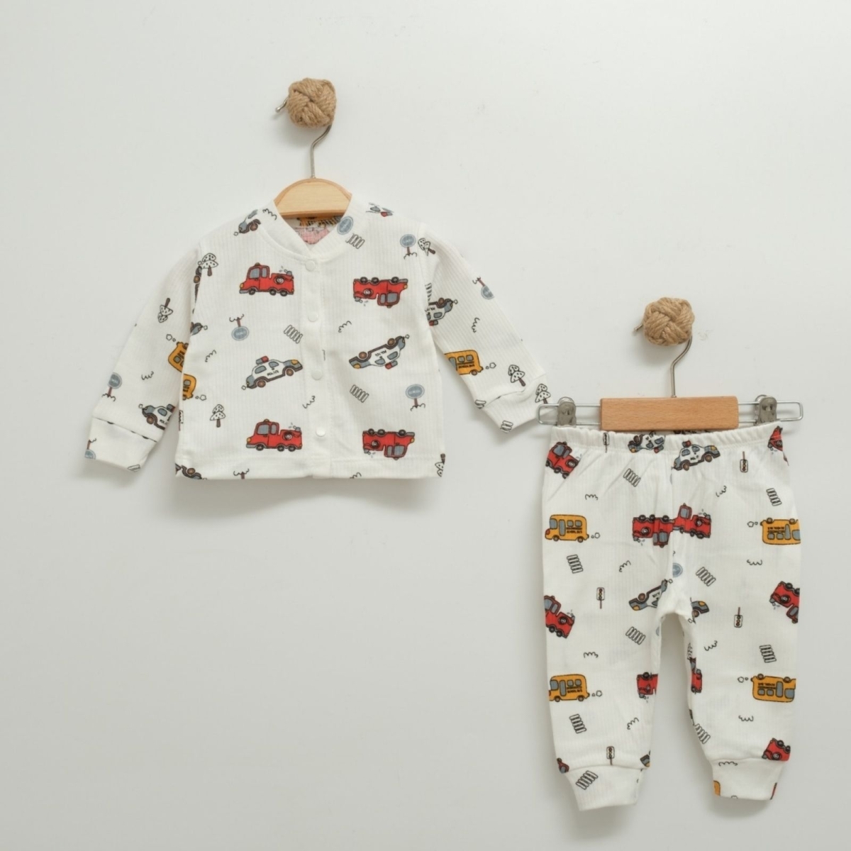 KIZ 3/9 AY ARABALAR MANŞETLİ TULUM