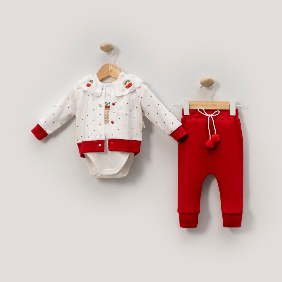 KIZ 3/9 AY BABY CHERRY 3 LU TAKIM