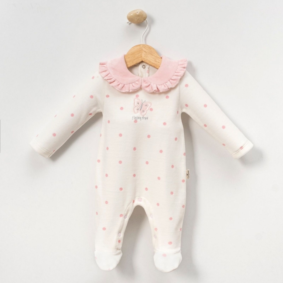 KIZ 3/9 AY KADİFE KELEBEK NAK TULUM