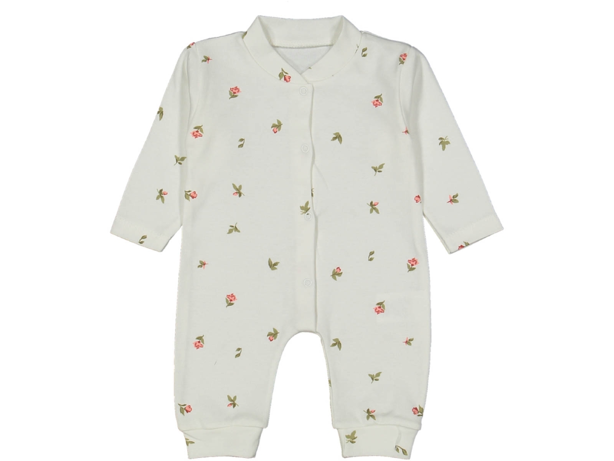 KIZ 3/9 AY LALE BAKSILI ÇITÇITLI MANŞETLİ TULUM