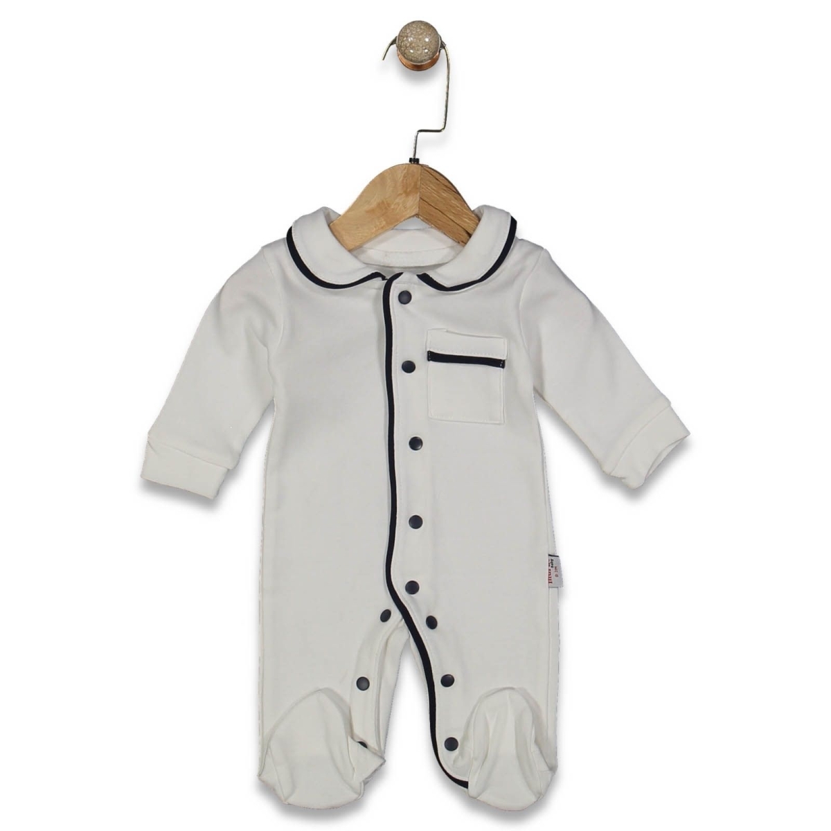 KIZ 3/9 AY ÖN ŞERİT DETAYLI BOYDAN ÇITÇITLI  TULUM