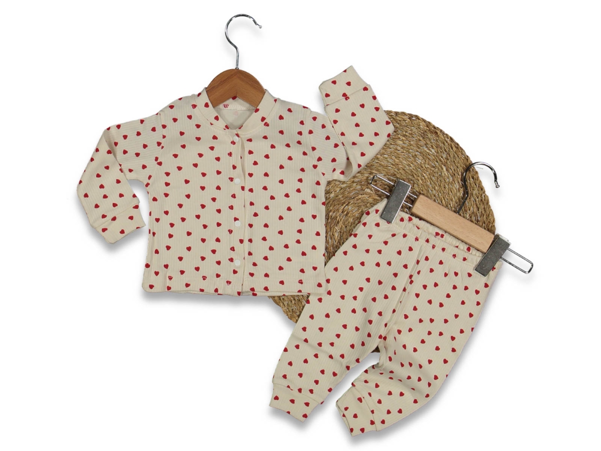 KIZ 3/9 AY RAPOR KALP PİJAMA TAKIM