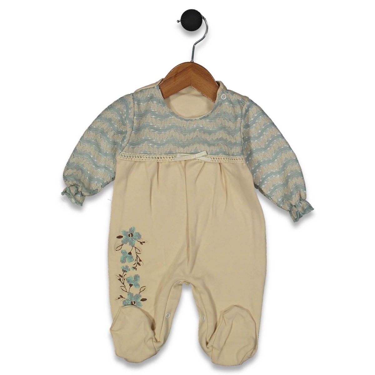 KIZ 3/9 AY ROBASI ZİKZAKLI KUMAŞ TULUM