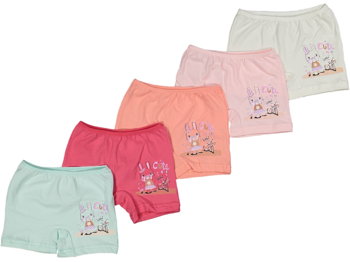 KIZ 4/5  YAŞ KARIŞIK BASKILI BOXER