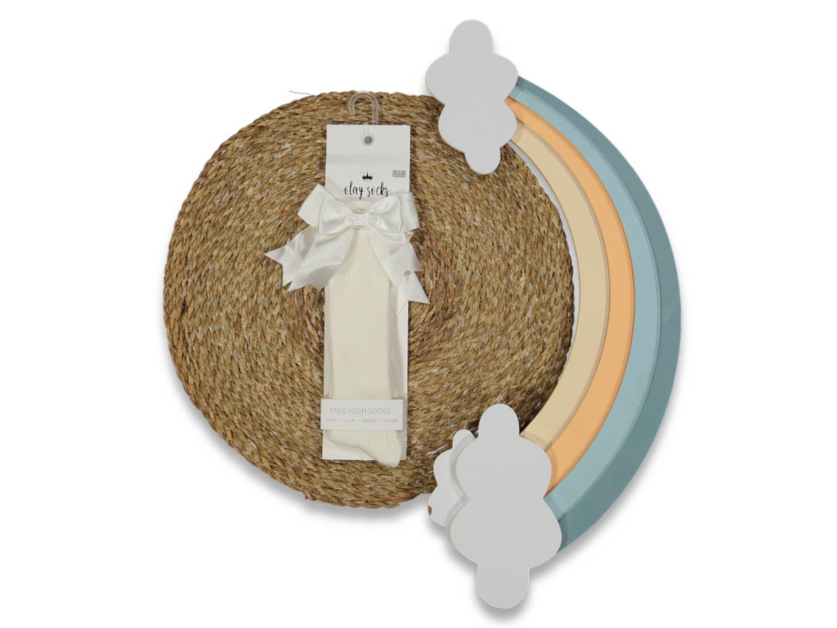 KIZ 5/6 YAŞ FIYONLU DIZALTI CORAP