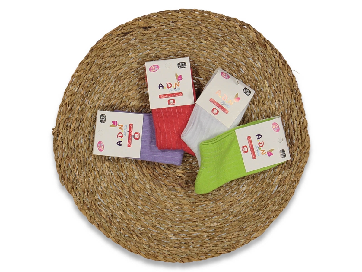 KIZ 5/6 YAŞ KIZ DERBİLİ SOKET ÇORAP