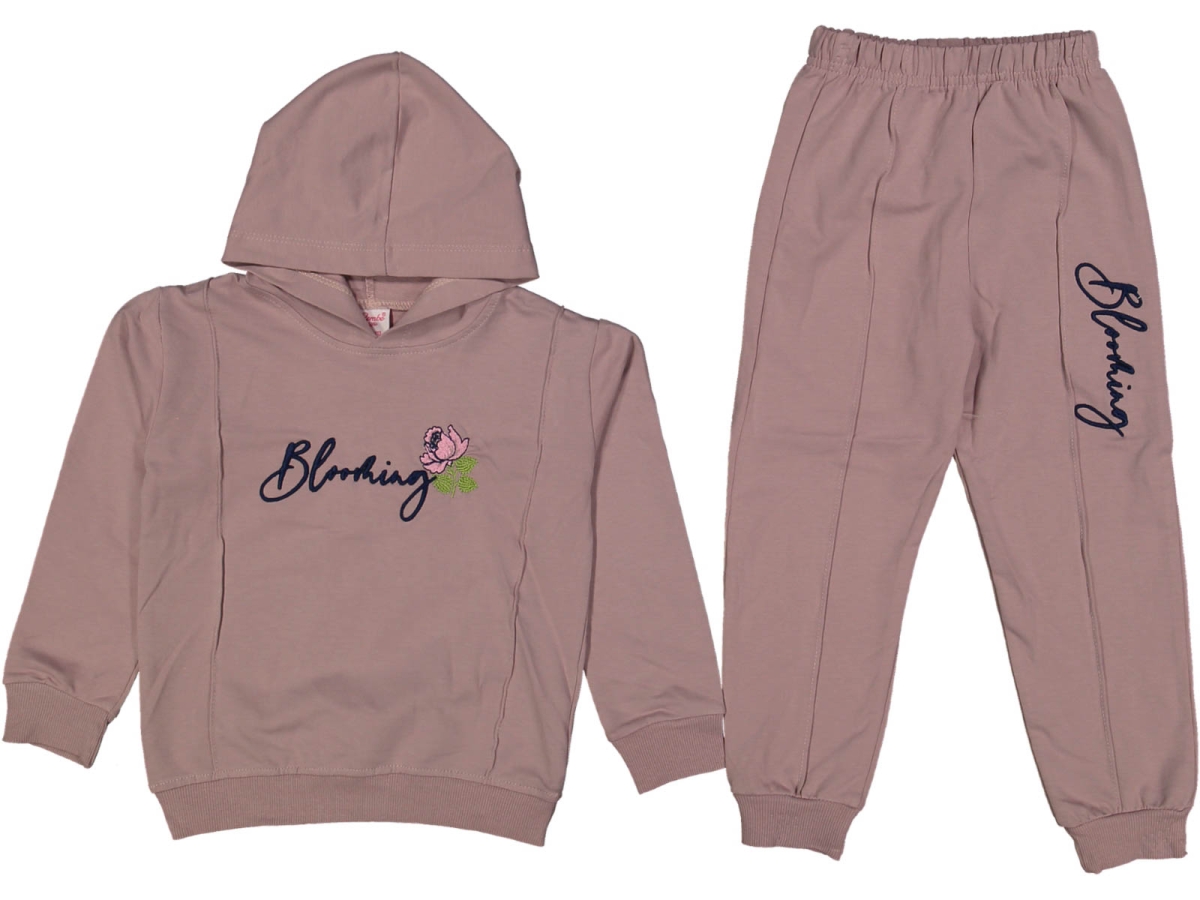 KIZ 5/8 YAŞ ALT VE ÖN BLOMİNG NAKIŞLI TAKIM