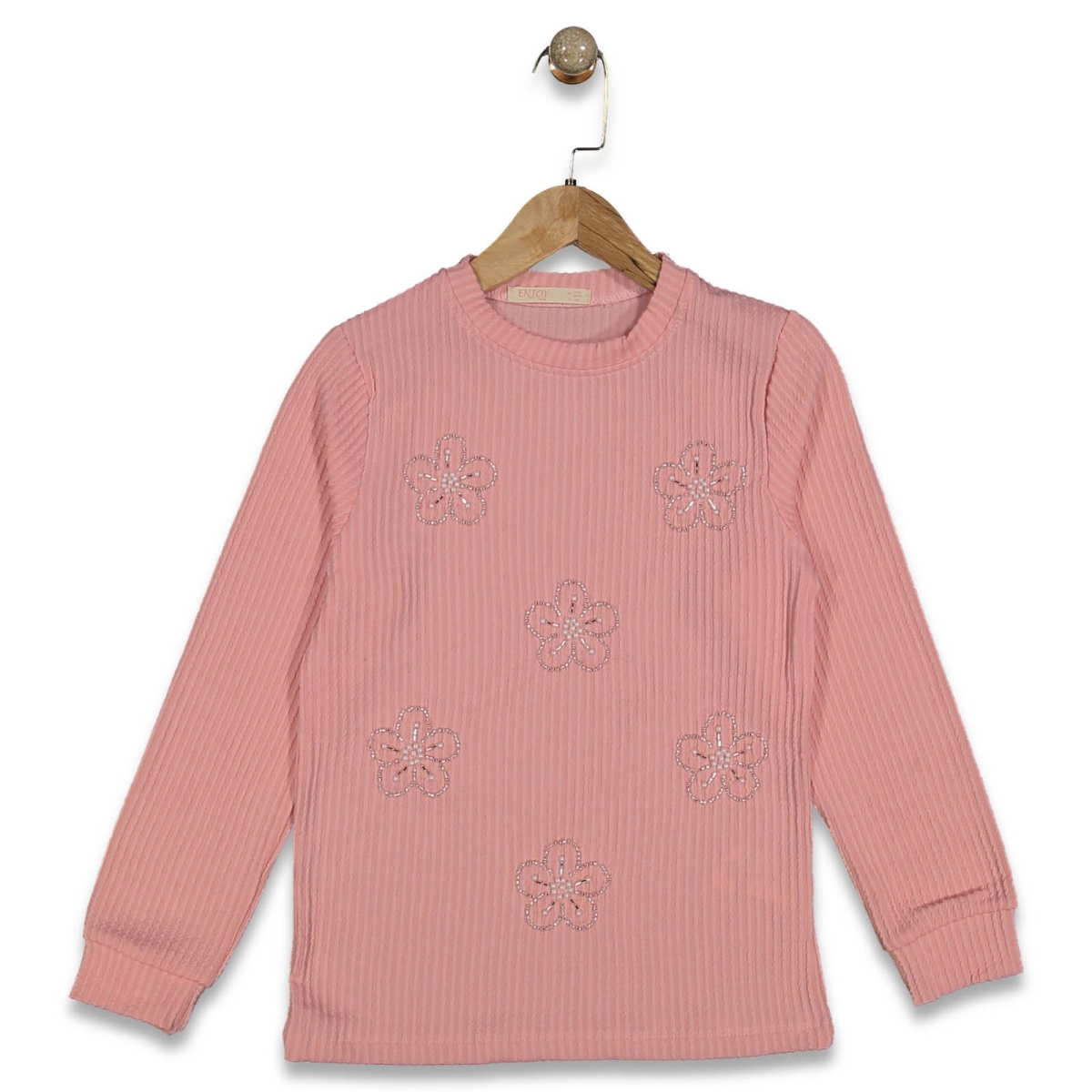 KIZ 5/8 YAŞ ÇİÇEK BONCUKLU BADİ