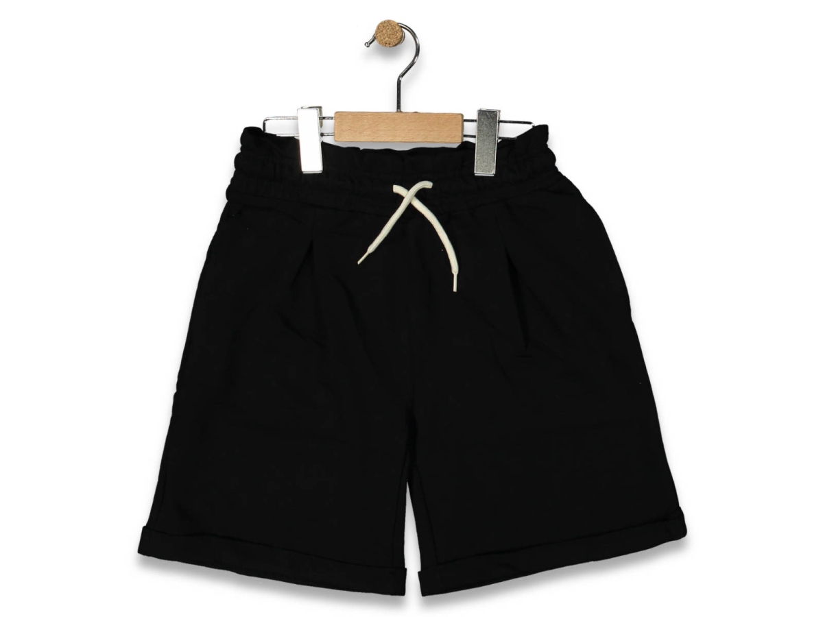 KIZ 5/8 YAŞ DUBLE PACA KEMER KORDONLU KAPRİ 5