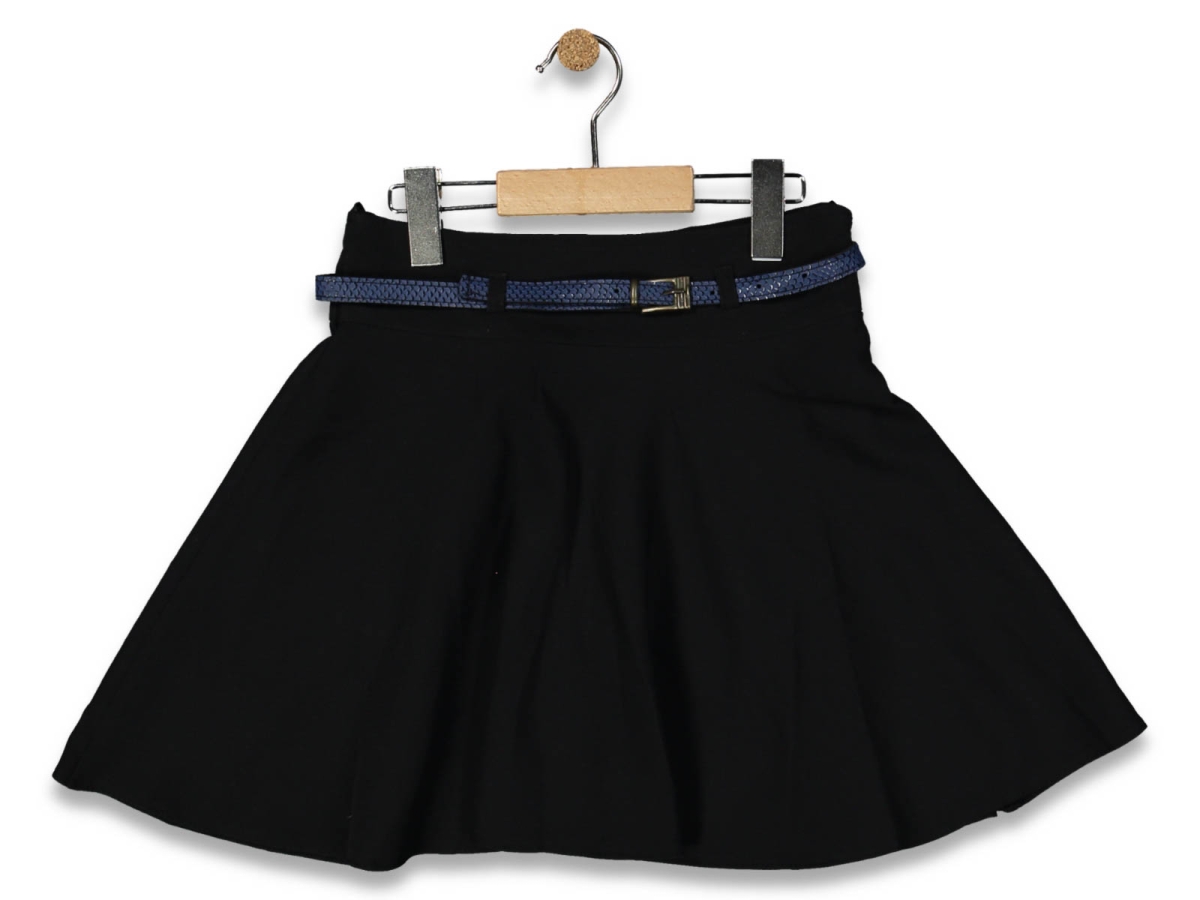 KIZ 5/8 YAŞ KEMERLİ KLOŞ ETEK